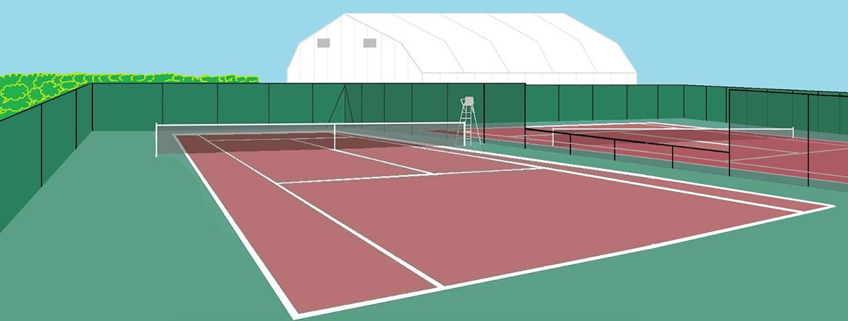 Illustration Tennis de Voves